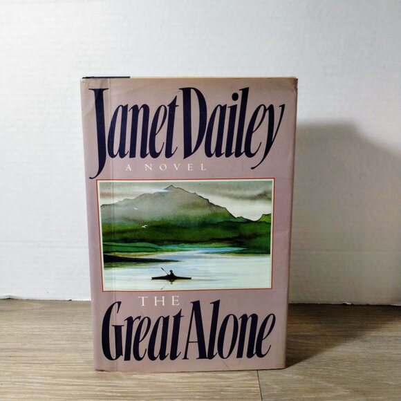 1st Print Janet Great Alone A Novel 1st Ed Hardcover Book 1986 - Picture 1 of 6